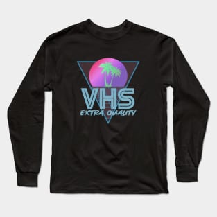 VHS "Extra Quality" #6 Long Sleeve T-Shirt